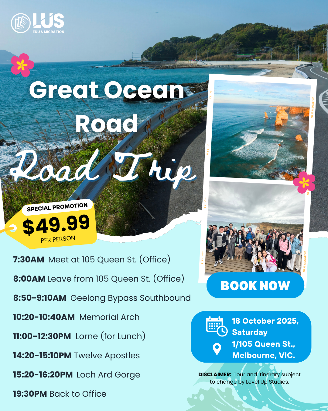 GREAT OCEAN ROAD TRIP 18102025